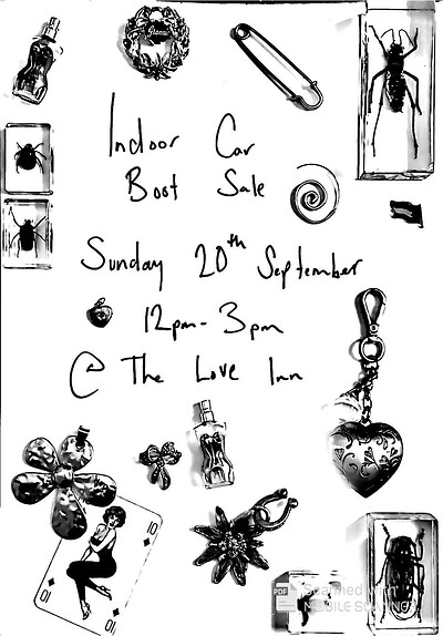 Indoor Car Boot Sale at The Love Inn