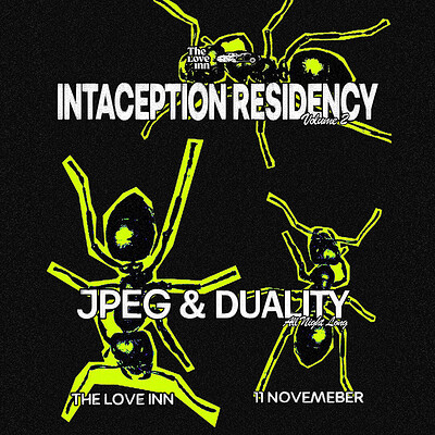 Intaception Residency Volume 2 at The Love Inn