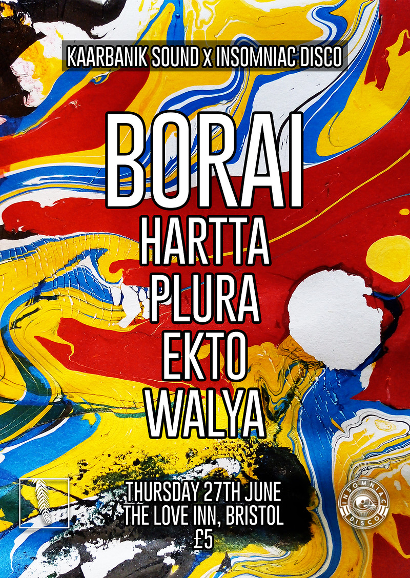 Kaarbanik Sound x Insomniac Disco w/ Borai at The Love Inn