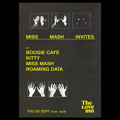 Miss Mash Invites at The Love Inn
