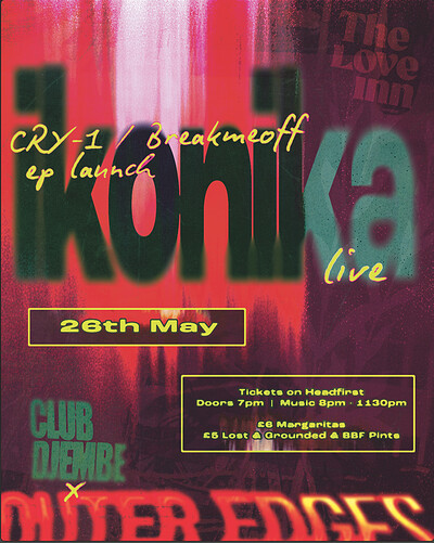Outer Edges Presents - IKONIKA at The Love Inn
