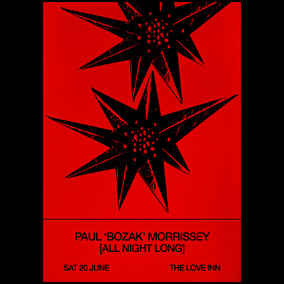 Paul 'Bozak' Morrissey at The Love Inn