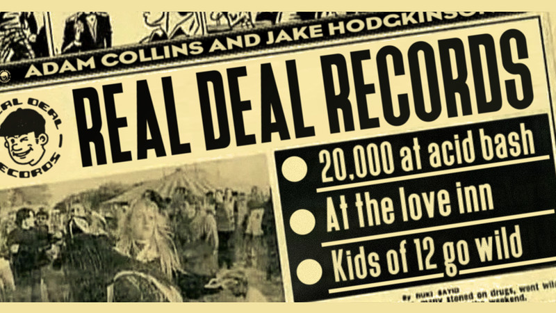 Real Deal Records w/ Adam Collins at The Love Inn