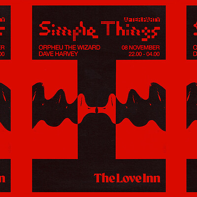 Simple Things Afters - Orpheu the Wizard + Dave Harvey at The Love Inn