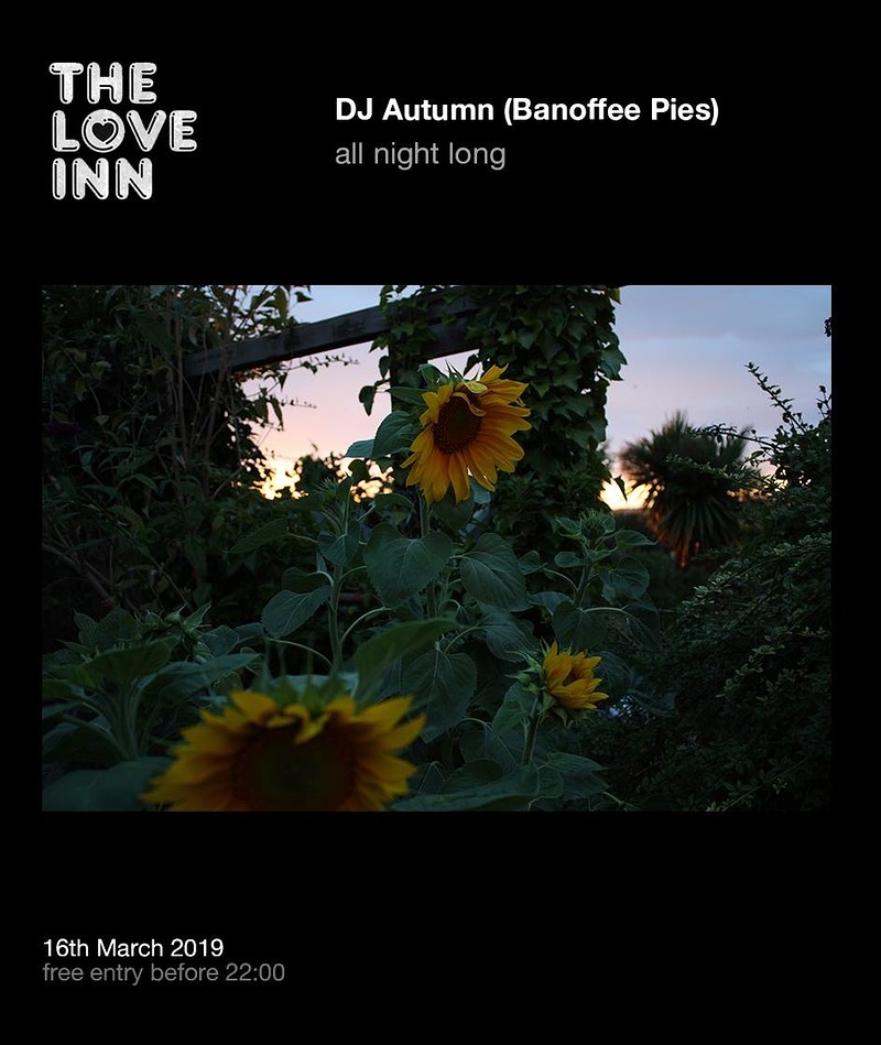 The Love Inn Pres. DJ Autumn at The Love Inn