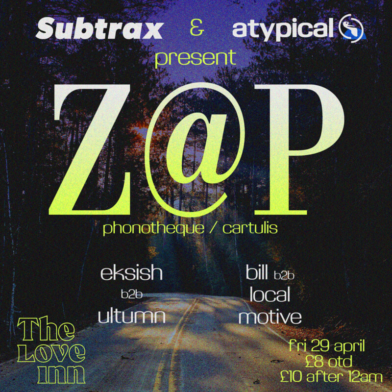 Z@P, Eksish b2b Ultum Bill b2b Local Motive at The Love Inn
