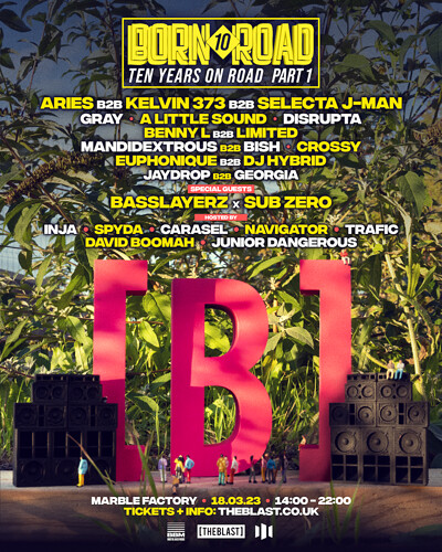 Born On Road 10 // Bristol PT1 x at The Marble Factory