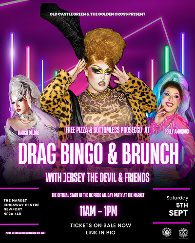 Drag Brunch at The Market at The Market, Kingsway Centre