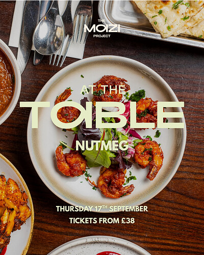 At The Table x the Nutmeg group at The MAZI Project Community Kitchen