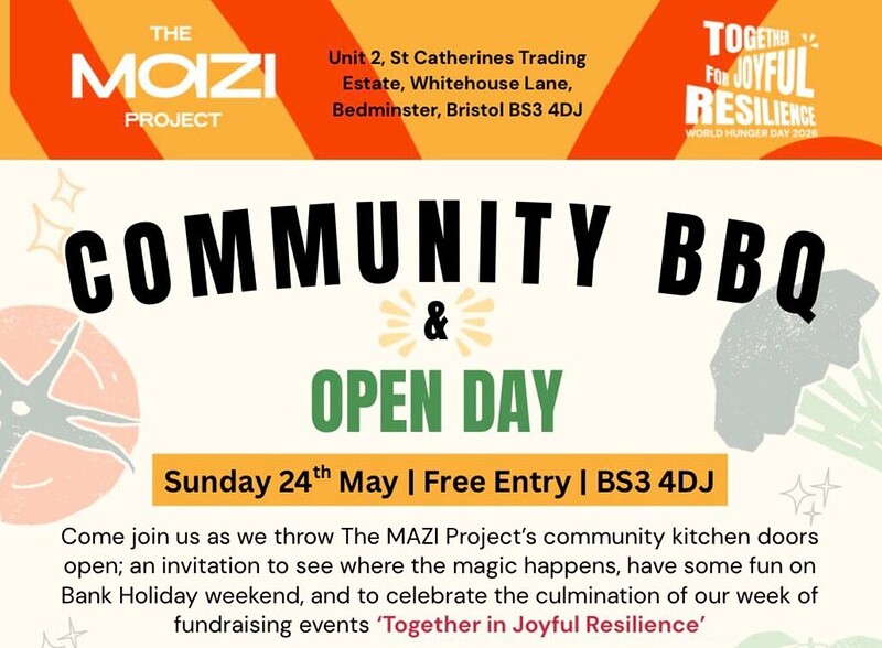 Community BBQ Charity Open Day - The MAZI Project - Free Entry at The MAZI Project Community Kitchen