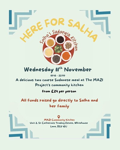 Here For Salha at The MAZI Project