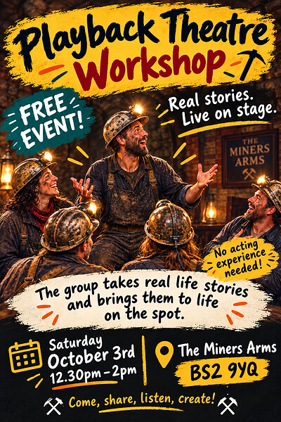 Play it back - Playback Theatre - St Werburghs Arts Trail 2026 at The Miners Arms