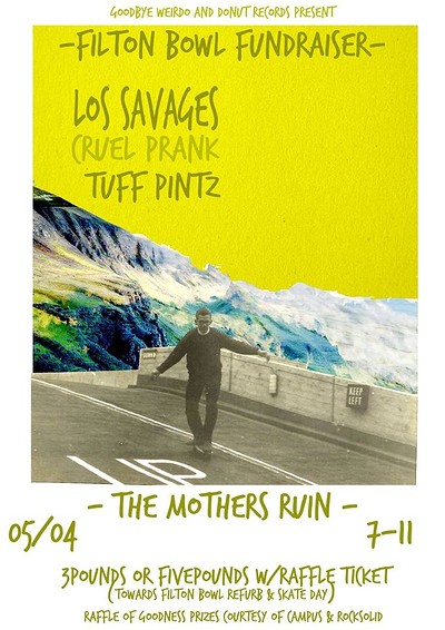 Donut Records presents - Filton Bowl Fundraiser at The Mothers Ruin