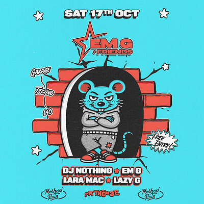 Em G + Friends: DJ Nothing, Em G, Lara Mac + Lazy G at The Mothers Ruin