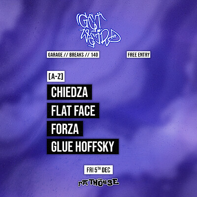 Get Weird: Chiedza, Flat Face, Forza + Glue Hoffsky at The Mothers Ruin