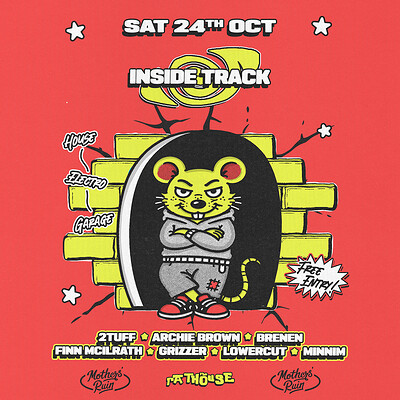Inside Track: Quanto, Minnim + Inside Track Residents at The Mothers Ruin