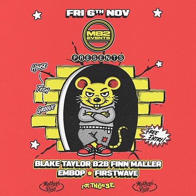M82: Blake Taylor B2B Finn Maller, EMBOP + Firstwave at The Mothers Ruin