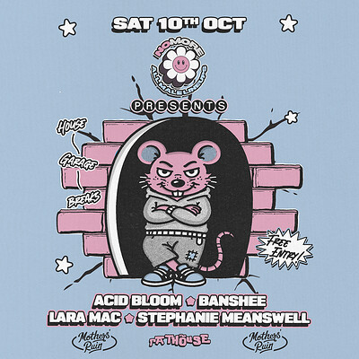 No More All Male Lineups: Acid Bloom, Banshee, Lara Mac + more at The Mothers Ruin