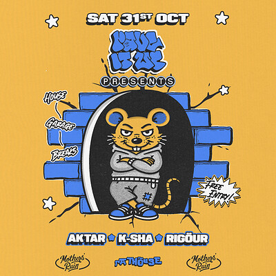 Rave It Up: Aktar, K-Sha + Rigour at The Mothers Ruin