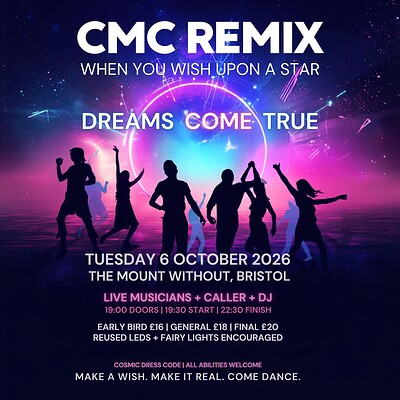 Call Me Ceilidh - The REMIX - "When You Wish Upon a Star" at The Mount Without