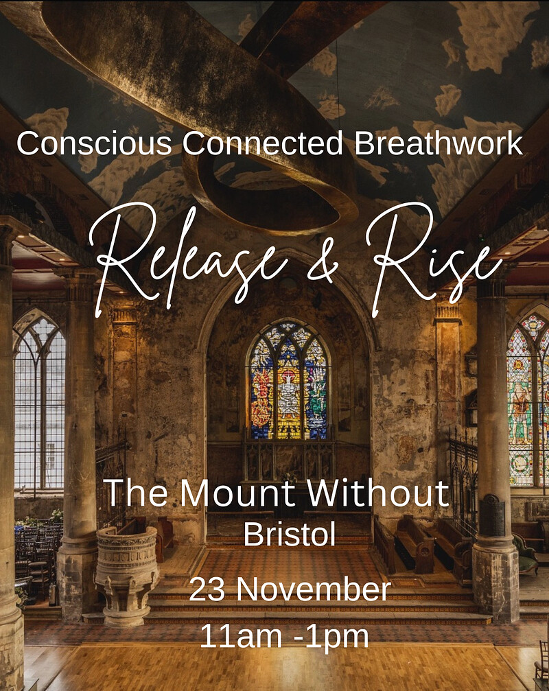 Conscious Connected Breathwork- Release & Rise at The Mount Without