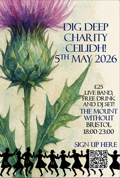 Dig Deep Charity Ceilidh and Spring Party at The Mount Without