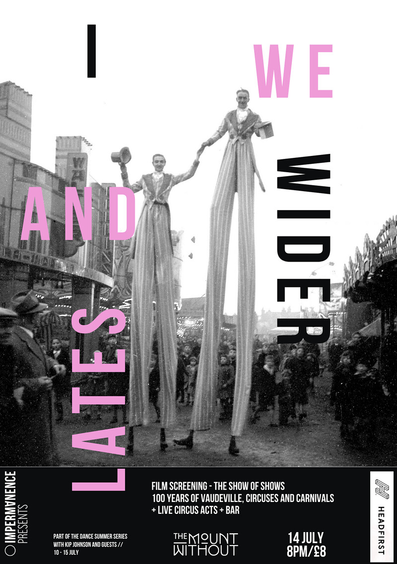 I,we and wider // LATES at The Mount Without