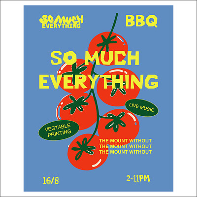 SO MUCH EVERYTHING SUMMER BBQ at The Mount Without