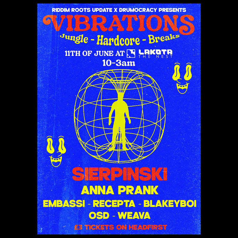 Vibrations with Sierpinski + Anna Prank at The Nest, Lakota