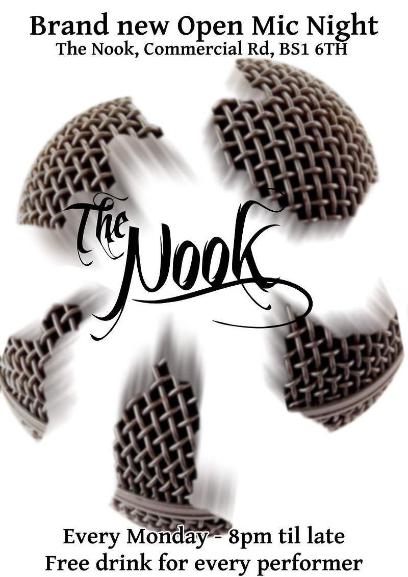 NEW OPEN MIC NIGHT at The Nook