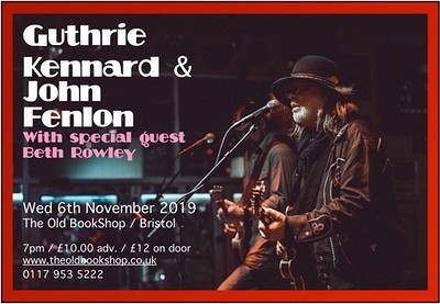 Guthrie Kennard, John Fenlon & Beth Rowley at The Old Bookshop
