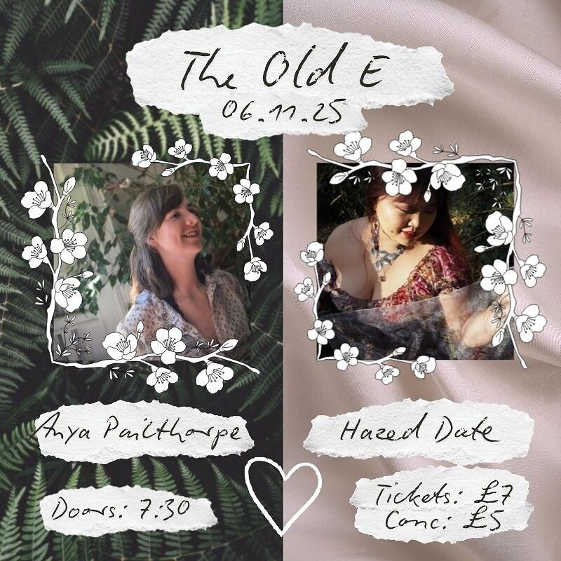 Anya Pailthorpe + Hazed Date at The Old England Pub