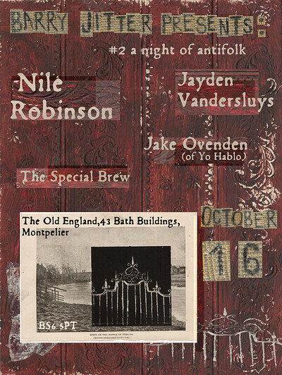 Nile Robinson, The Special Brew + more at The Old England Pub