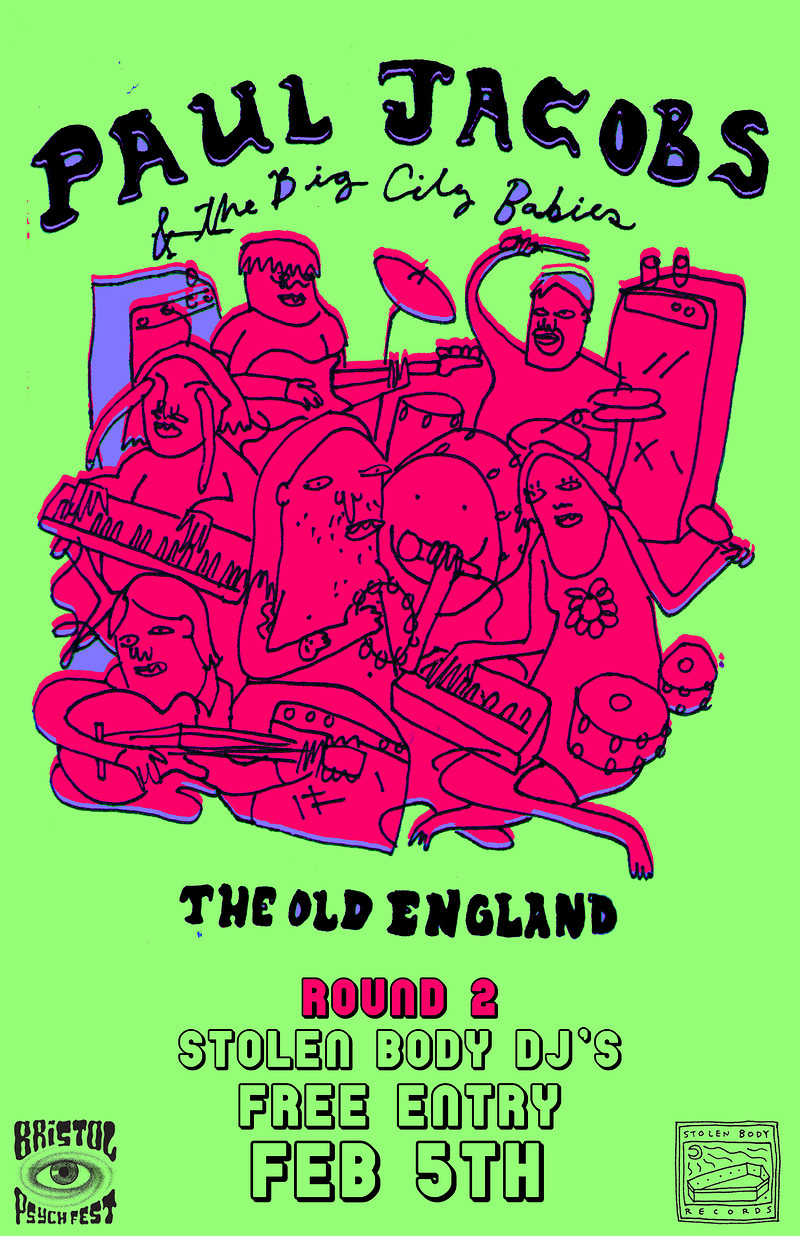Paul Jacobs and the Big City Babies R2 at The Old England Pub