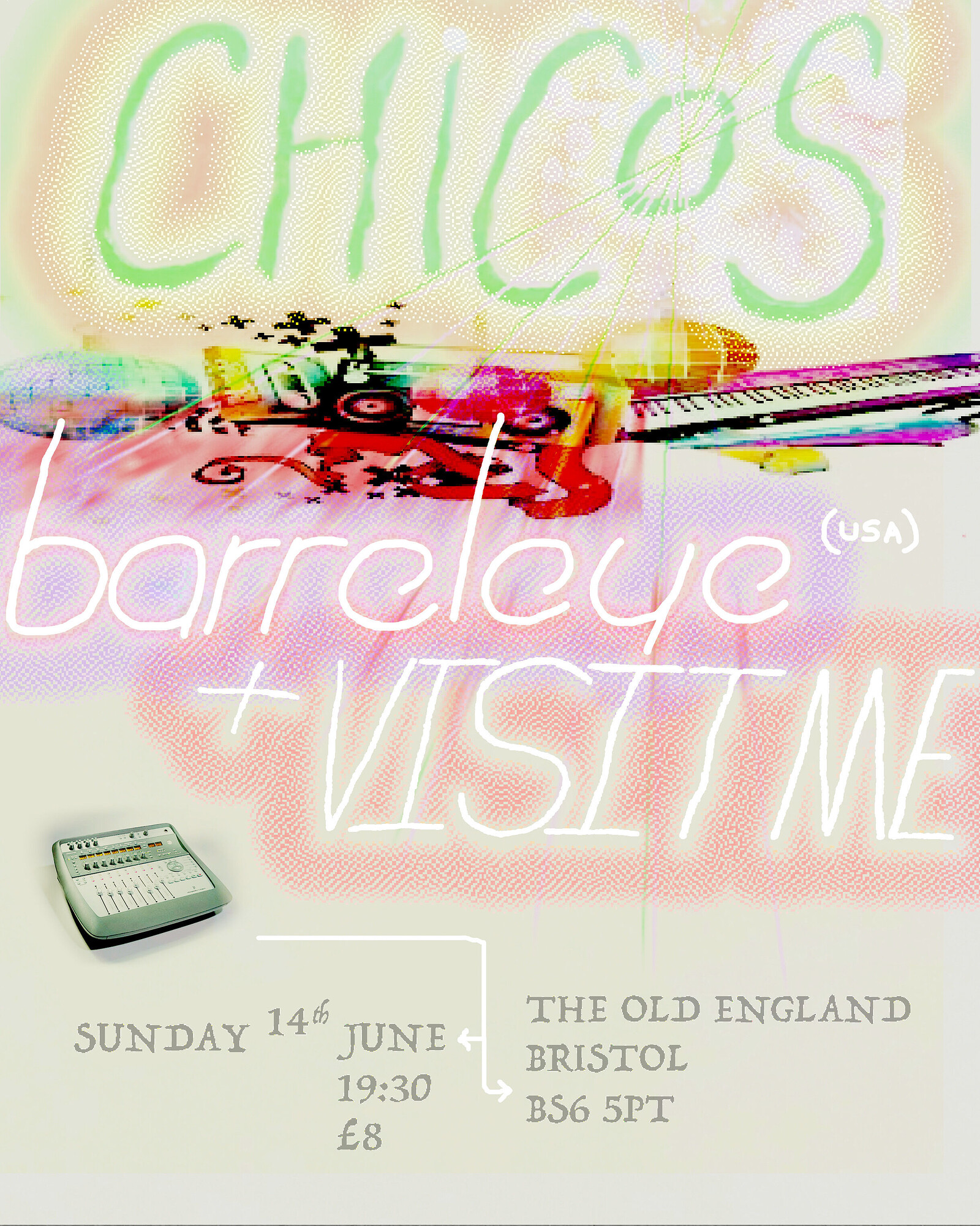 Chicos, Barreleye  and Visit Me at The Old England Pub