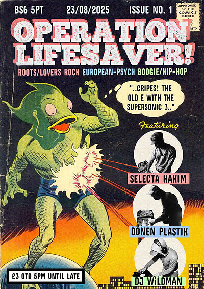 CJC Presents... OPERATION: LIFESAVER at The Old England Pub