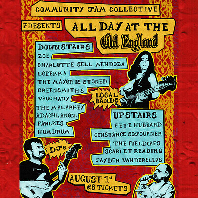 All Day @ The Old E at The Old England Pub