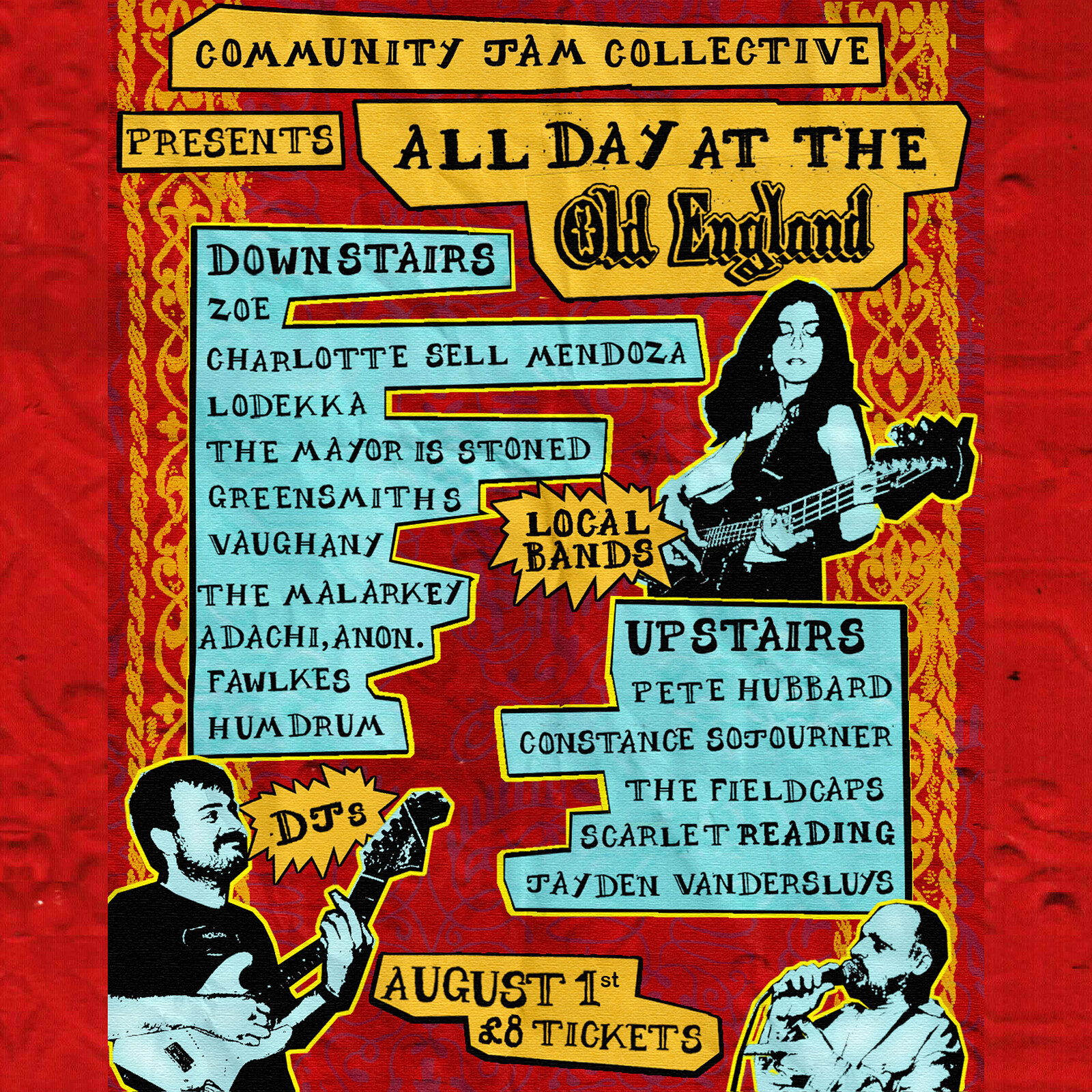 All Day @ The Old E at The Old England Pub