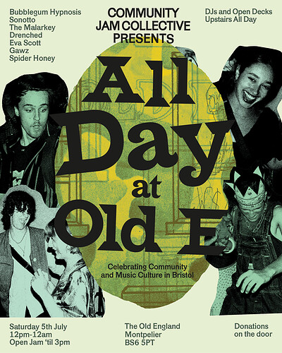 ALL DAY @ THE OLD E at The Old England Pub