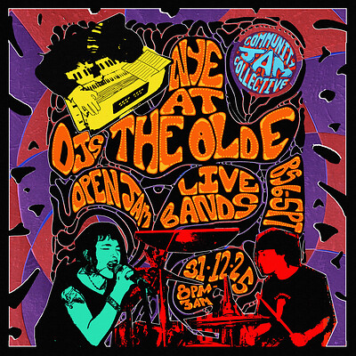 COMMUNITY JAM - NYE @THE OLD E at The Old England Pub