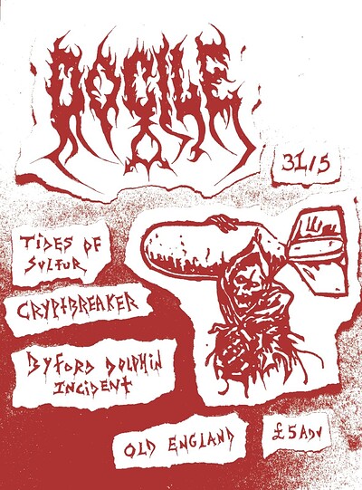 DOCILE w/ TIDES OF SULFUR, CRYPTBREAKER & BYFORD DOLPHIN INCIDENT at The Old England Pub