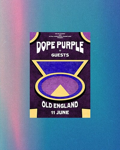 Dope Purple + Motorik Road Trip at The Old England Pub