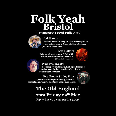 Folk Yeah Bristol at The Old England Pub