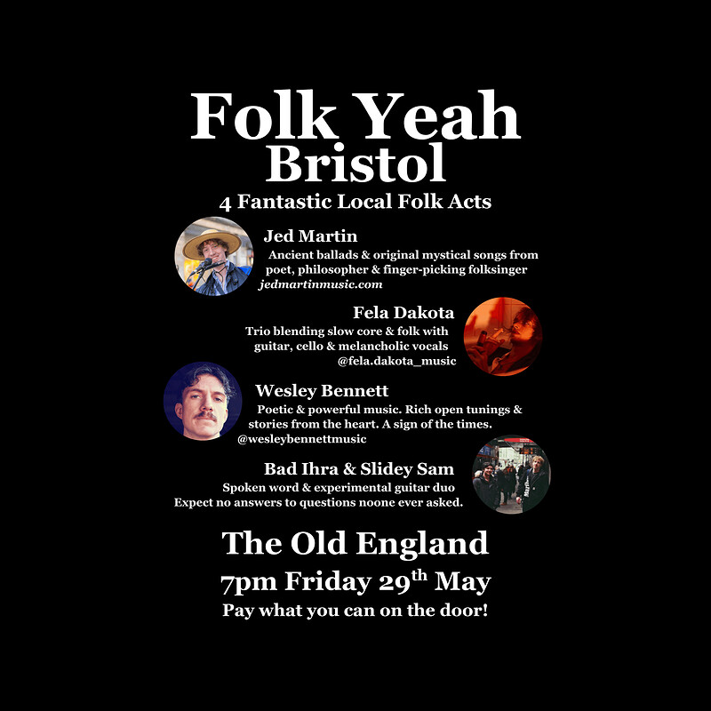 Folk Yeah Bristol at The Old England Pub