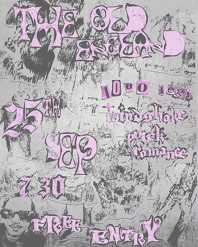 1000 legs + Windshake + Quick Romance at The Old England Pub
