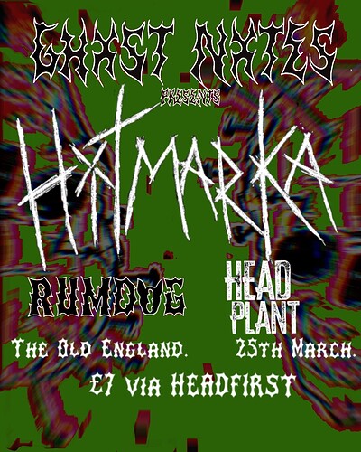 GHXST NXTES vol. 3 at The Old England Pub