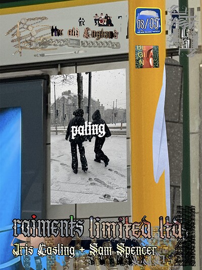 Paling / Limited Ltd / Raiments / Iris Casling + Sam Spencer at The Old England Pub