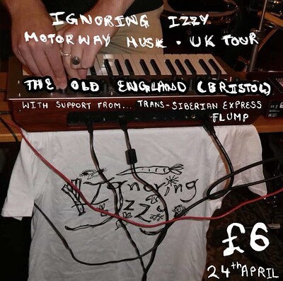 Motorway Musk Tour at The Old England Pub