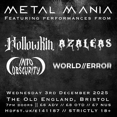 Metalmania at The Old England Pub