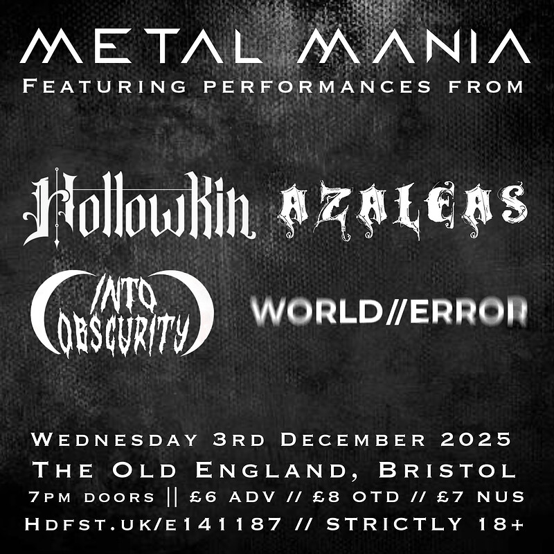 Metalmania at The Old England Pub